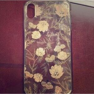 Rifle Paper Co. Gold Floral Phone Case